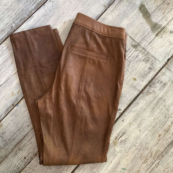 Free People Pants - Faux suede sooo soft jeggings by free people size 29